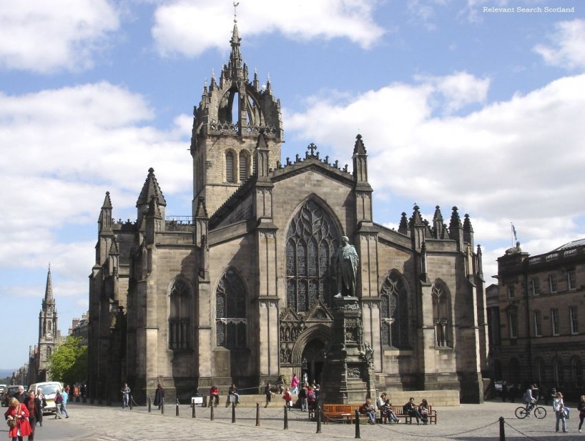 Фото достопримечательностей Великобритании (Англии): Собор Святого Джайлса — главный собор Эдинбурга