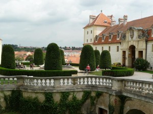 На территории Валтицкого замка (Чехия)