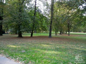 Осенний парк "Сад Янка Краля". Братислава, Петржалка (Словакия)