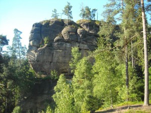 Скальный замок Фалькенштейн (Чехия)