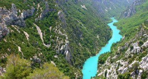 Горж-дю-Вердон (Gorges du Verdon) - крупнейший каньон в Европе (Франция)