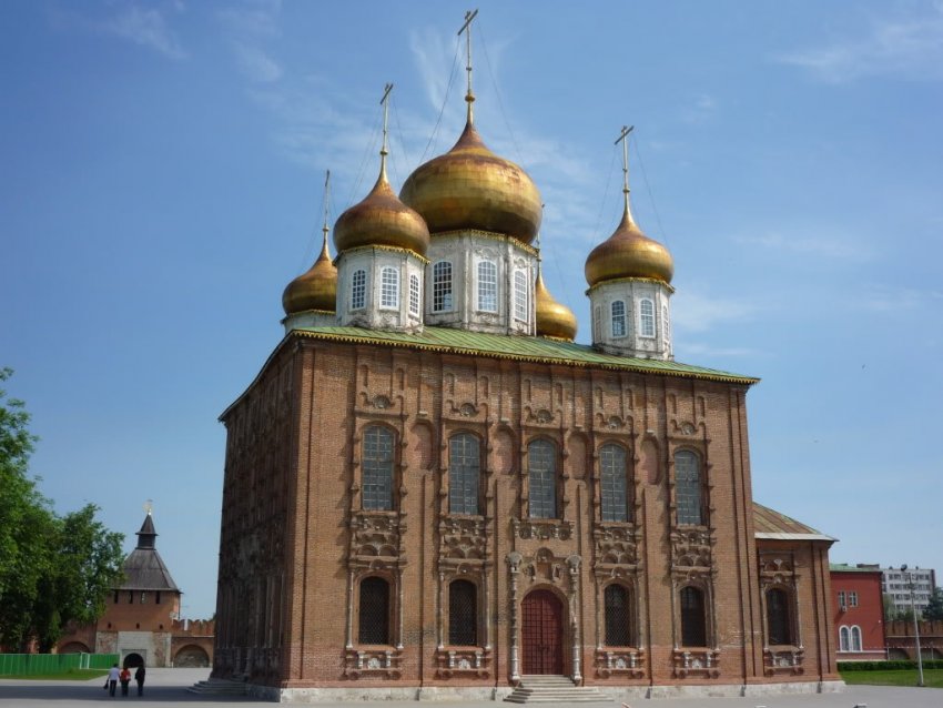 Фото достопримечательностей Европейской части России: Успенский собор Тульского кремля