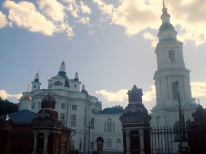 Всесвятский кафедральный собор Тулы. Ул. Льва Толстого (Европейская часть России)