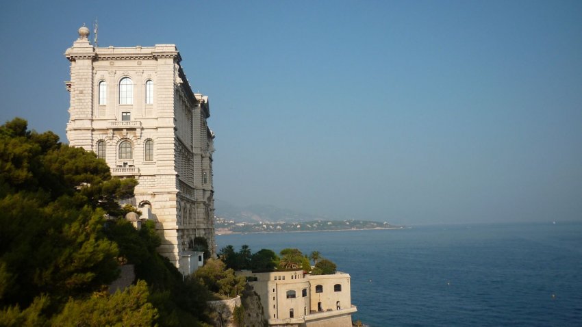 Фото достопримечательностей Лазурного берега Франции: Океанографический музей в Монако