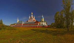 Панорама Санаксарского Богородицкого монастыря. Фото Игоря Годунова (Европейская часть России)
