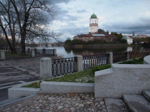 Вид на замковый остров  (Европейская часть России)