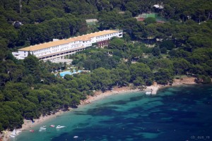 Вид на отель Форментор с воздуха (Остров Майорка)