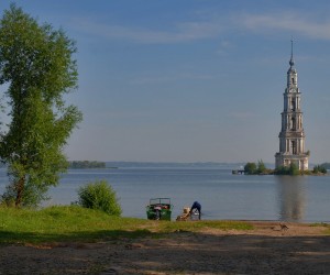 Калязин, колокольня Никольского собора. Автор фото Игорь Годунов (Европейская часть России)