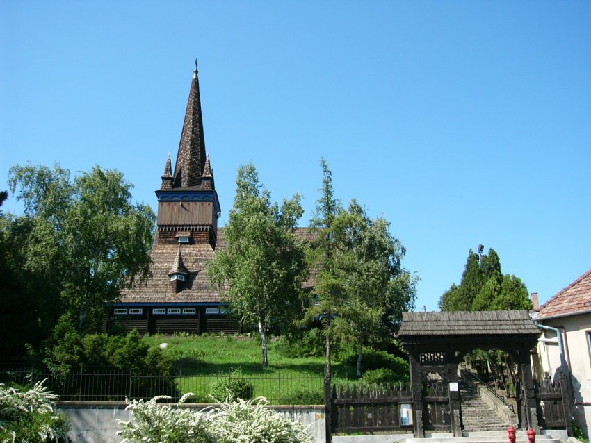 Фото достопримечательностей Венгрии: Мишкольц, деревянная Кальвинистская церковь