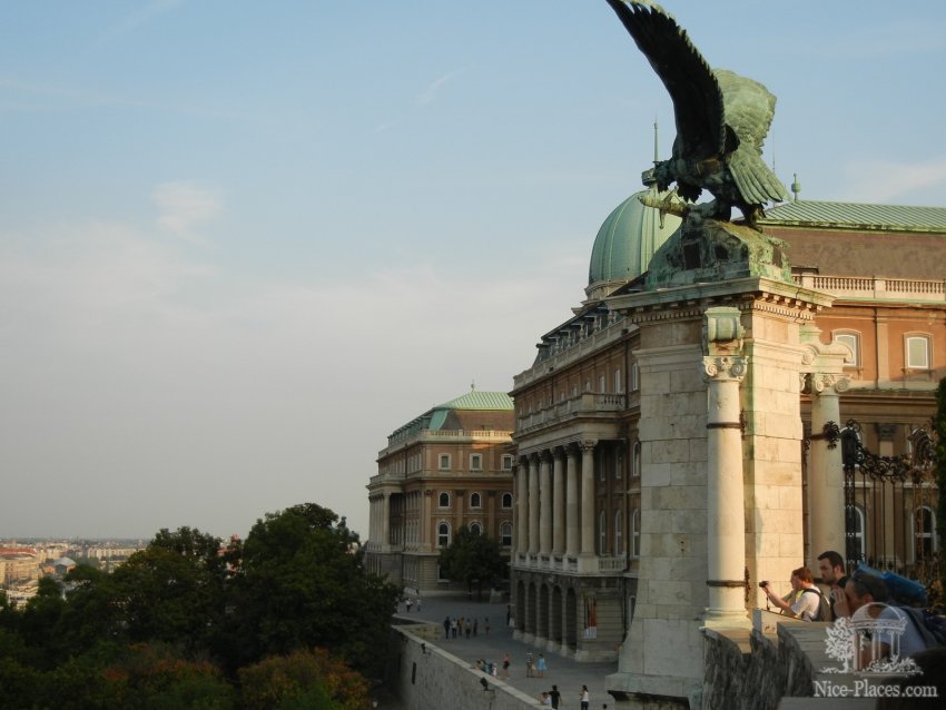 Фото достопримечательностей Будапешта: Птица Туруль с мечом Атиллы