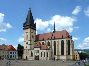 Базилика Св. Эгидия - одна из достопримечательностей Бардейова (Словакия)