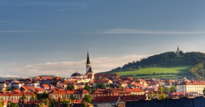 Левоча, вид на город (Словакия)
