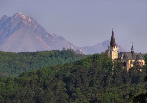 Марианская гора в Левочи - важное место паломничества в Словакии (Словакия)