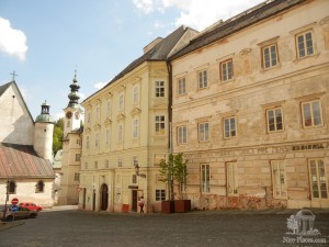 Мещанские дома на площади Святой Троицы (Словакия)