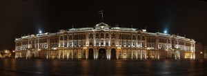 Зимний дворец в ночной подсветке (Санкт-Петербург и область)