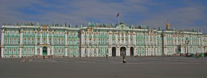 Фасад Зимнего дворца от Дворцовой площади (Санкт-Петербург и область)