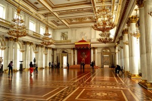 Большой тронный зал в Зимнем дворце (Санкт-Петербург и область)
