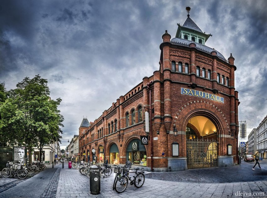 Фото достопримечательностей других стран Европы: Здание рынка Saluhall, Стокгольм