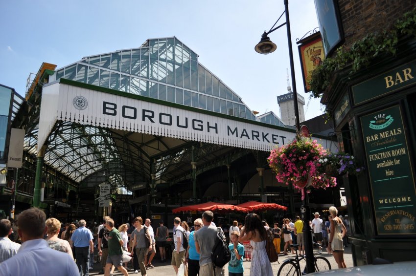 Фото достопримечательностей других стран Европы: Borough Market, Лондон, Великобритания