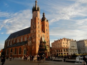 Мариацкий кафедральный костел в Кракове (Польша)