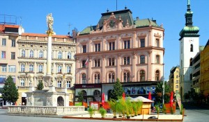 Площадь Свободы в Брно (Словакия)
