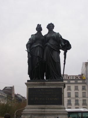 Памятник союзу Женевы со Швейцарией (Швейцария)