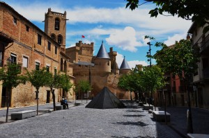 Замок Наваррских королей в Олите (Испания)