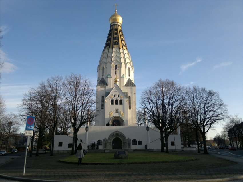 Фото достопримечательностей других стран Европы: Храм-памятник русской славы в Лейпциге