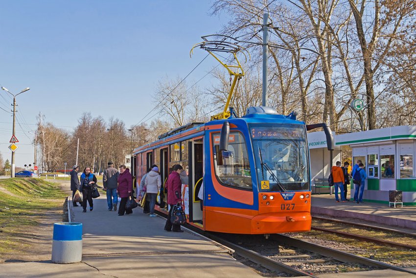 Фото достопримечательностей Москвы и Подмосковья: Коломенский трамвай