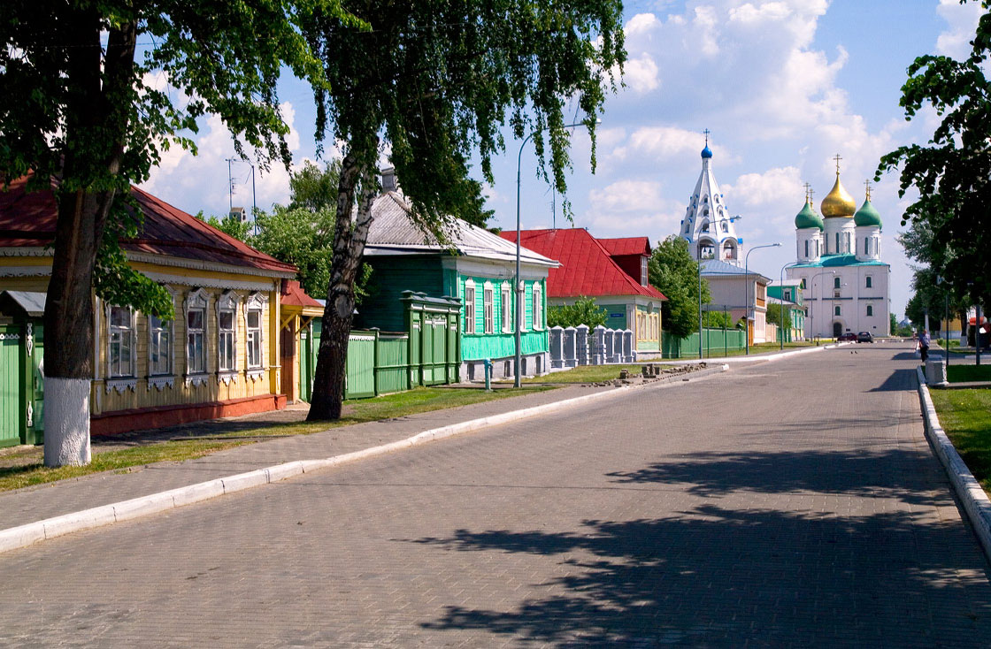 Коломна въезд в город фото