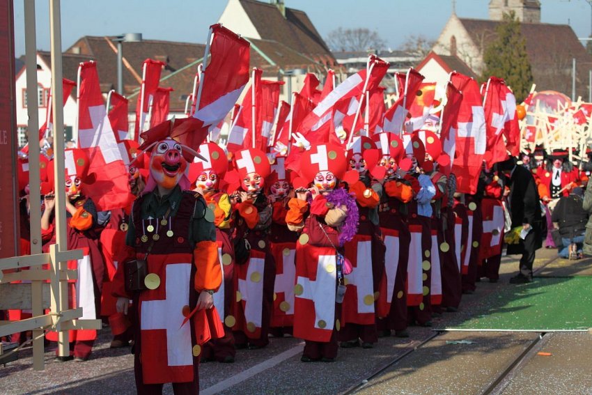 Фото достопримечательностей Швейцарии: Fasnacht – один из крупнейших карнавалов Швейцарии