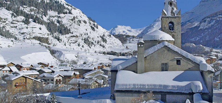 Фото достопримечательностей других стран Европы: Старинная деревушка Валь-Сени, затерянная в Альпах