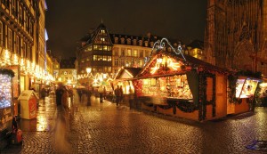 Старинный Страсбург особенно прекрасен накануне Рождества (Разное)