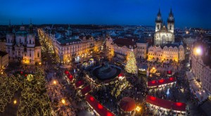 Одна из рождественских ярмарок Праги (Разное)