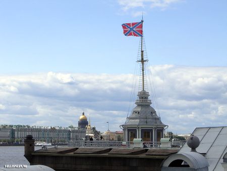 Флажная башня Петропавловской крепости 