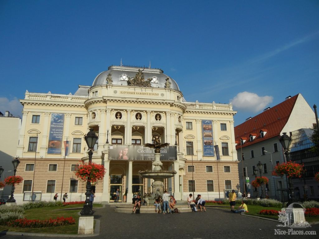 Театр Оперы и балета  - Братислава - столица Словакии