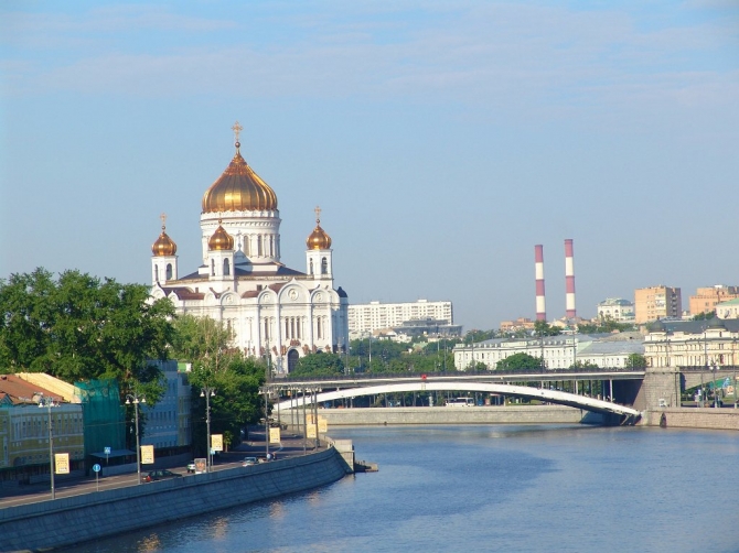 Храм Христа Спасителя - Московский Кремль