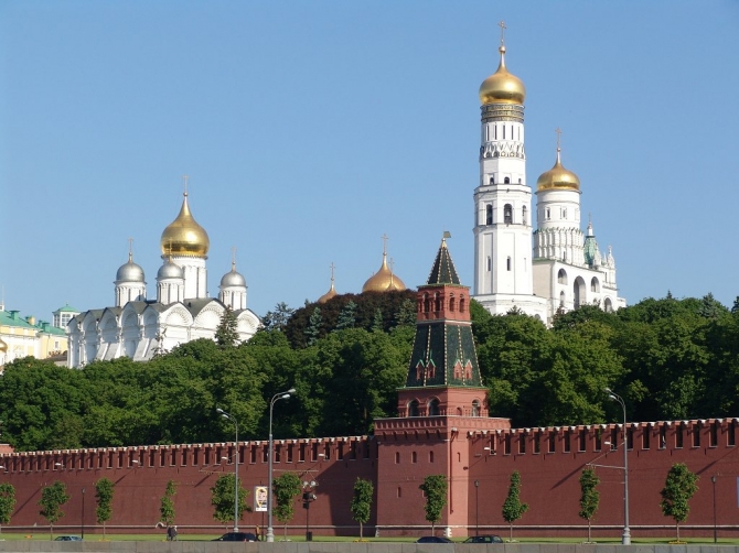 Ансамбль колокольни Ивана Великого - Московский Кремль