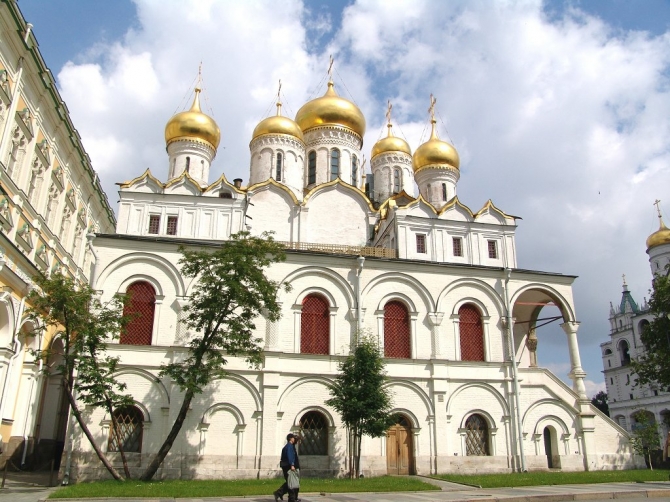 Собор Благовещения Пресвятой Богородицы - Московский Кремль