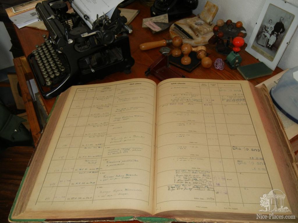 Книга учёта и канцелярские принадлежности - Музей таможни в Братиславе