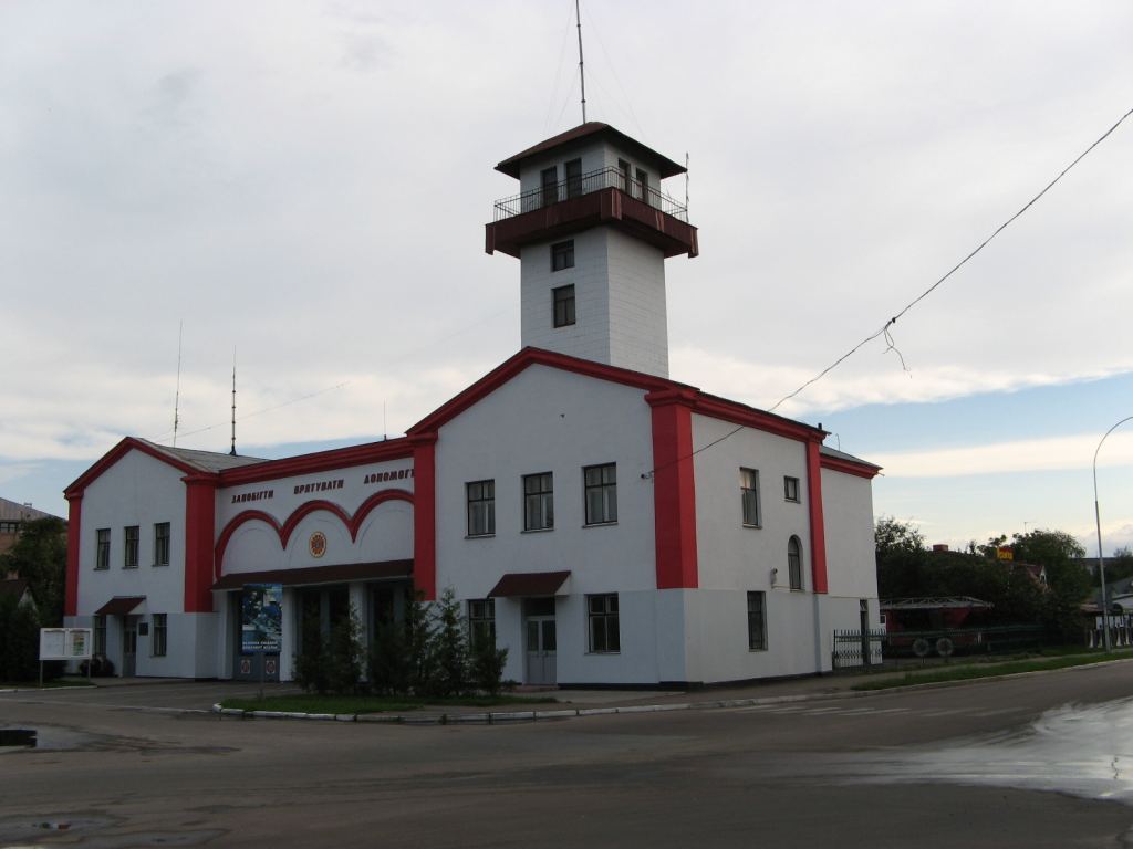 Пожарная станция в Переяслав-Хмельницком - г.Переяслав-Хмельницкий
