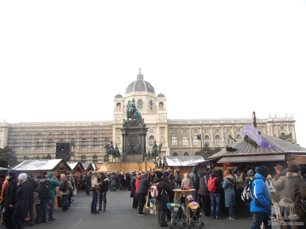Ярмарка на площади Марии Терезии - Рождество в Вене 2012 - фотоотчет очевидцев