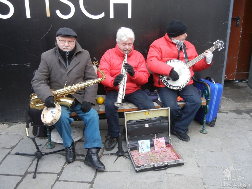 Джазовые музыканты - Рождество в Вене 2012 - фотоотчет очевидцев