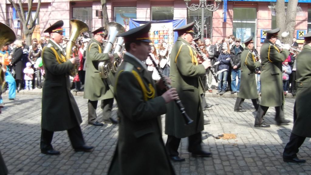 Военный оркестр - Одесская Юморина 2011