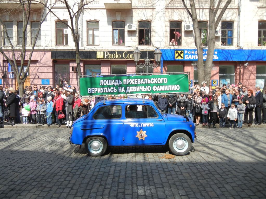 Лошадь Пржевальского сменила фамилию - Одесская Юморина 2011