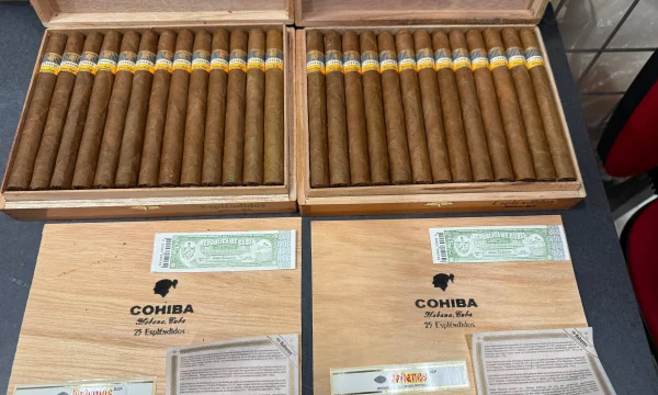 Таможня в Шереметьево задержала пассажира с сигарами на 1,5 миллиона рублей Таможня в Шереметьево задержала пассажира с сигарами на 1,5 миллиона рублей