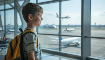 В России предложили ввести скидки на полеты детей без взрослых