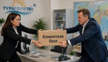 Глава турагентства и его уволившийся сотрудник не поделили клиентов