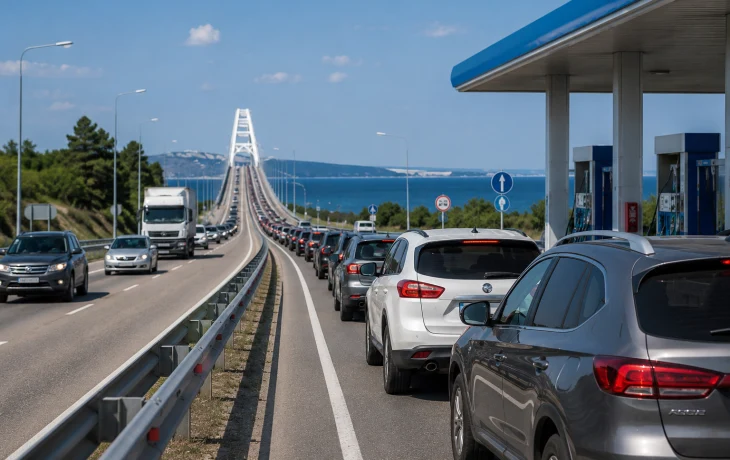 Есть ли бензин на М-4: автотуристы начали чаще заправляться по дороге в Крым