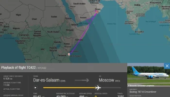 Турагентов удивила отмена рейса Air Tanzania в Занзибар на старте полетной программы